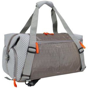 Athletic Works Fitness Duffle Gym Bag Grey Unisex